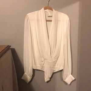 Long Sleeve White onesie